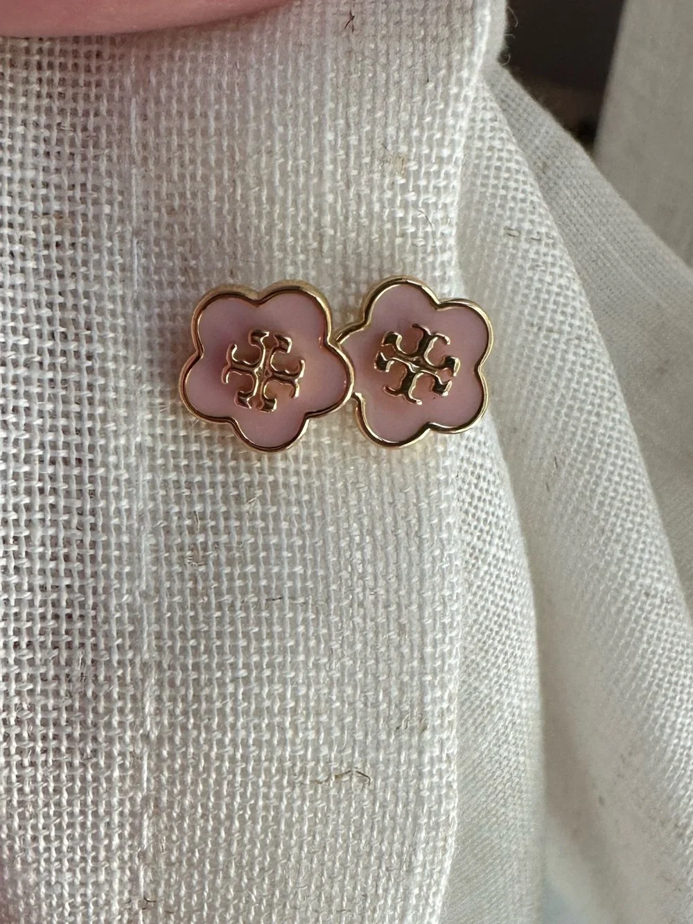 Tory Burch Floral Earrings